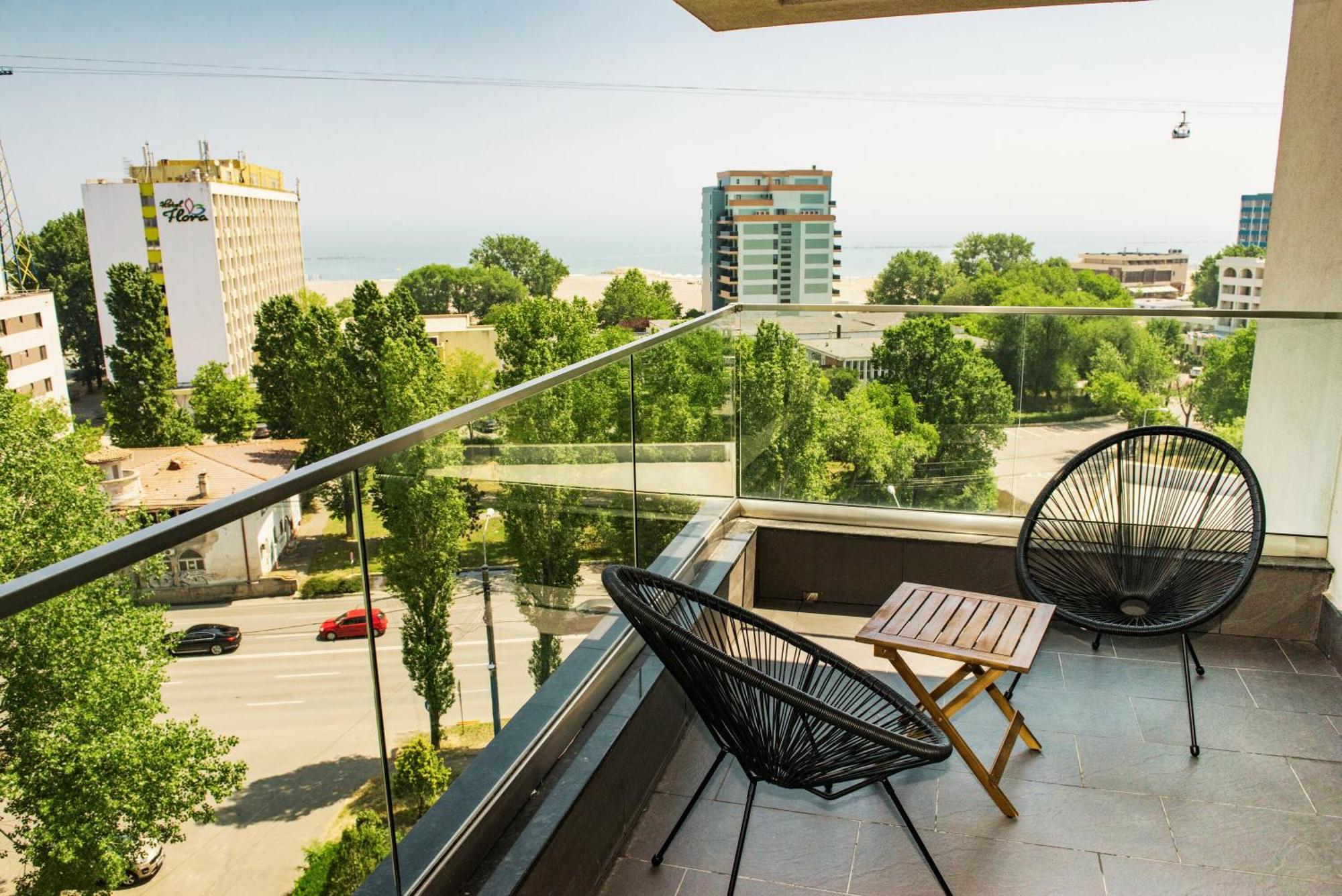 Diamond View Apartments Mamaia Bagian luar foto
